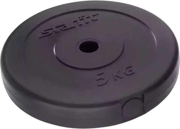 Блин Starfit BB-203 для гантели 5 кг черный УТ-00007180