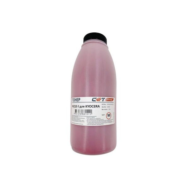 Тонер для картриджа CET PK210 OSP0210M-100 пурпурный для принтера Kyocera Ecosys P6230cdn/6235cdn/7040cdn